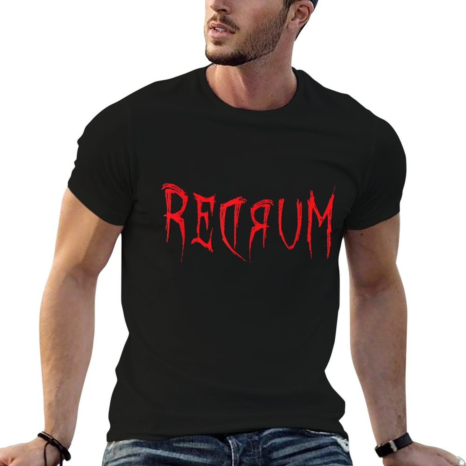 Redrum T Scary Creepy Bloody Halloween T 2  Durable T-Shirt