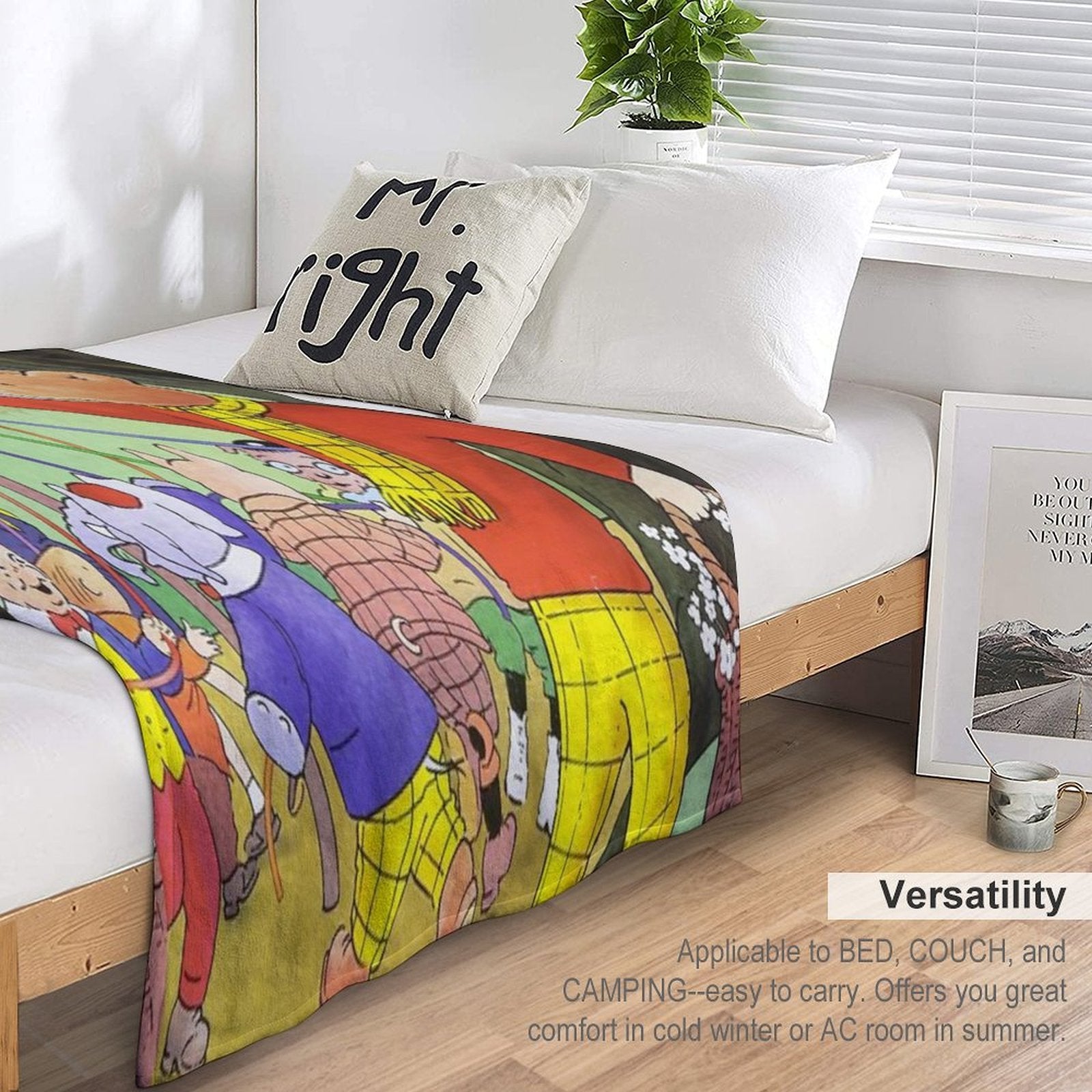 Rupert Bear Wrinkle-free Throw Blanket