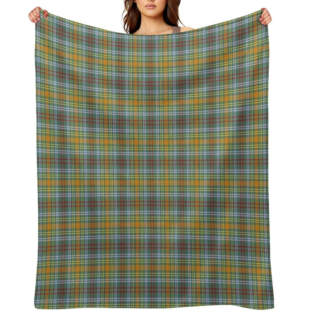 O'Brien Tartan Pattern Colorful Irish Plaid Durable Throw Blanket