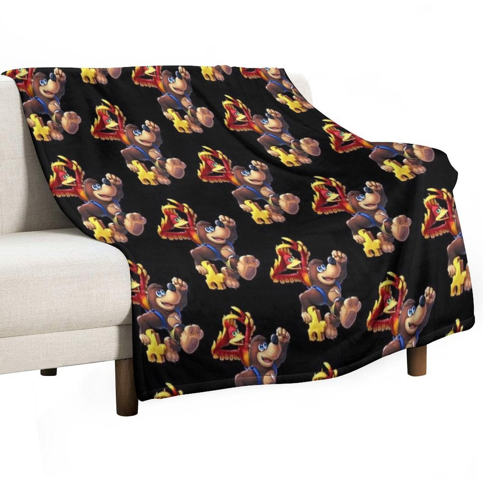 Banjo & Kazooie (Ultimate) Classic T-Shirt Eco-conscious Throw Blanket