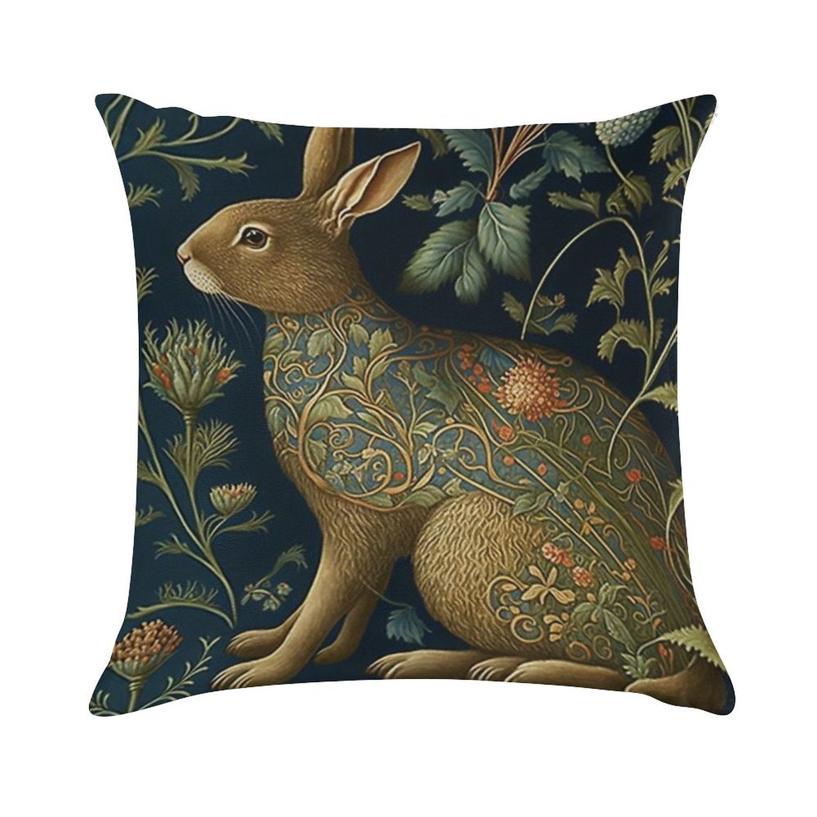 Rabbit Warren Soft Washable Throw Pillow