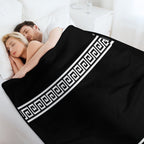 Greek Geometric Pattern Gift-ready Throw Blanket
