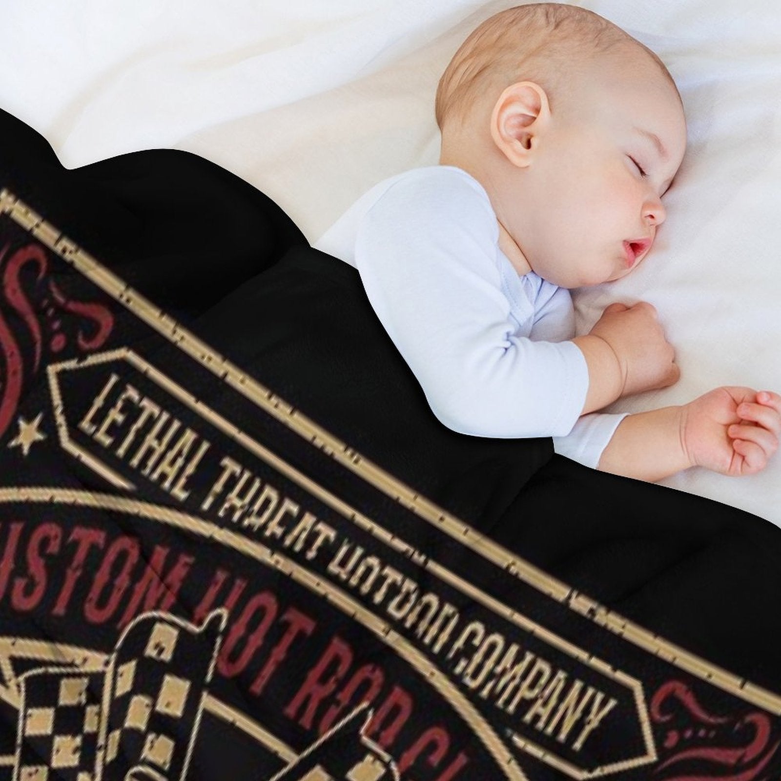 Rockabilly Hot Rod Classic Comfort Throw Blanket