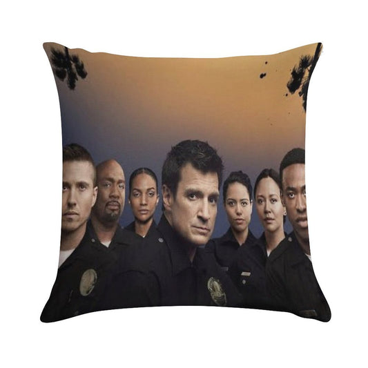 The Rookie Soft Washable Throw Pillow