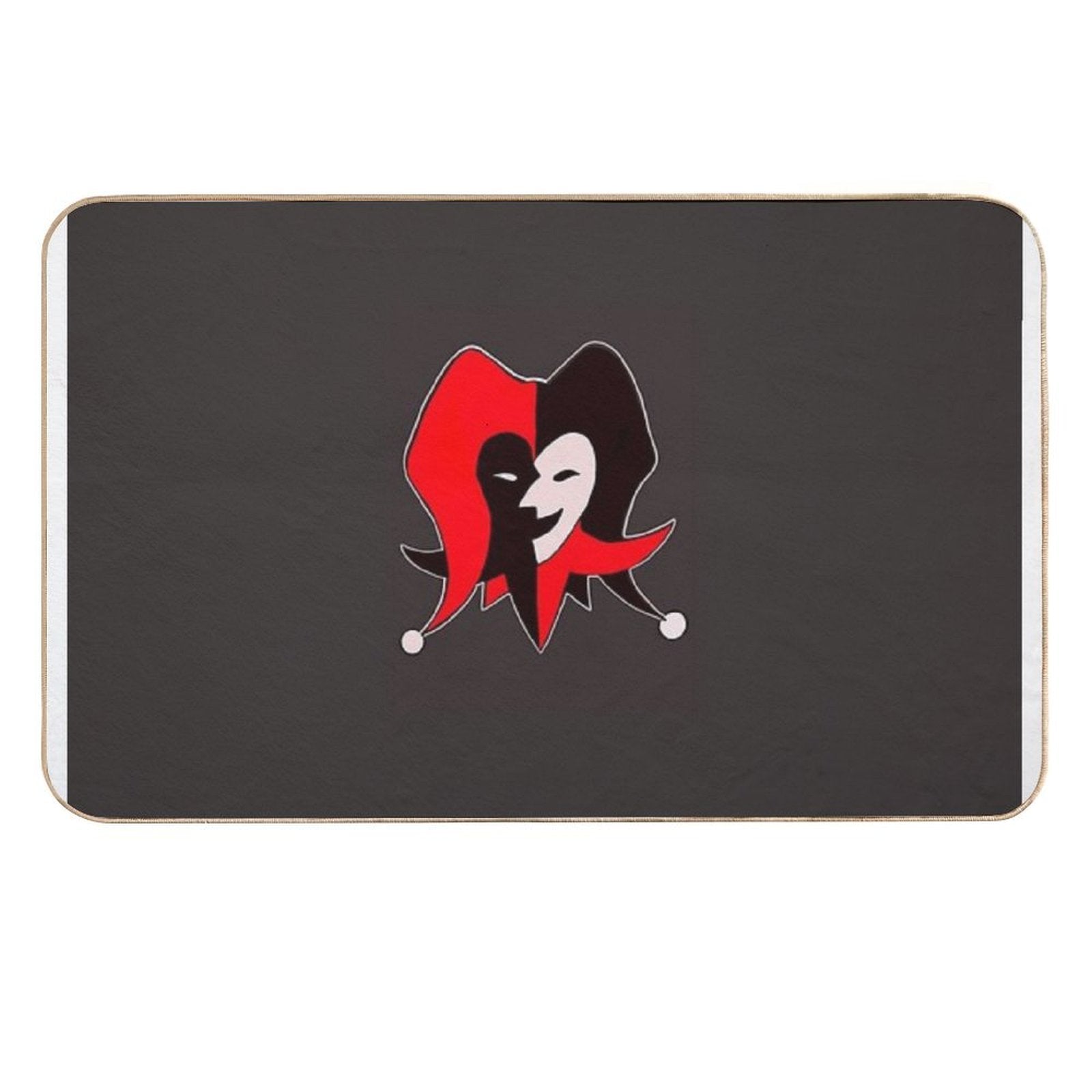 Laughing Jester  Repositionable Bath Mat