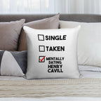 Henry Cavill Dating Soft Decorative Cover Throw Pillow