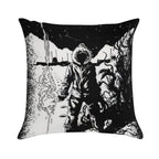 The Thing Soft Short Plush Fabric Throw Pillow