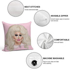 Trixie Mattel Soft Warmth Comfort Throw Pillow
