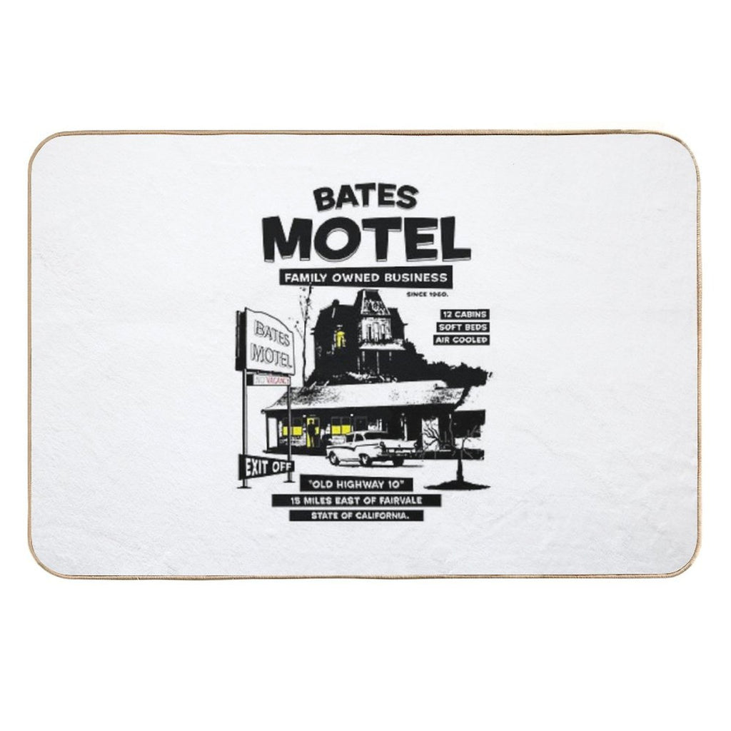 Bates Motel Business As Usual  Eco-Friendly Bath Mat