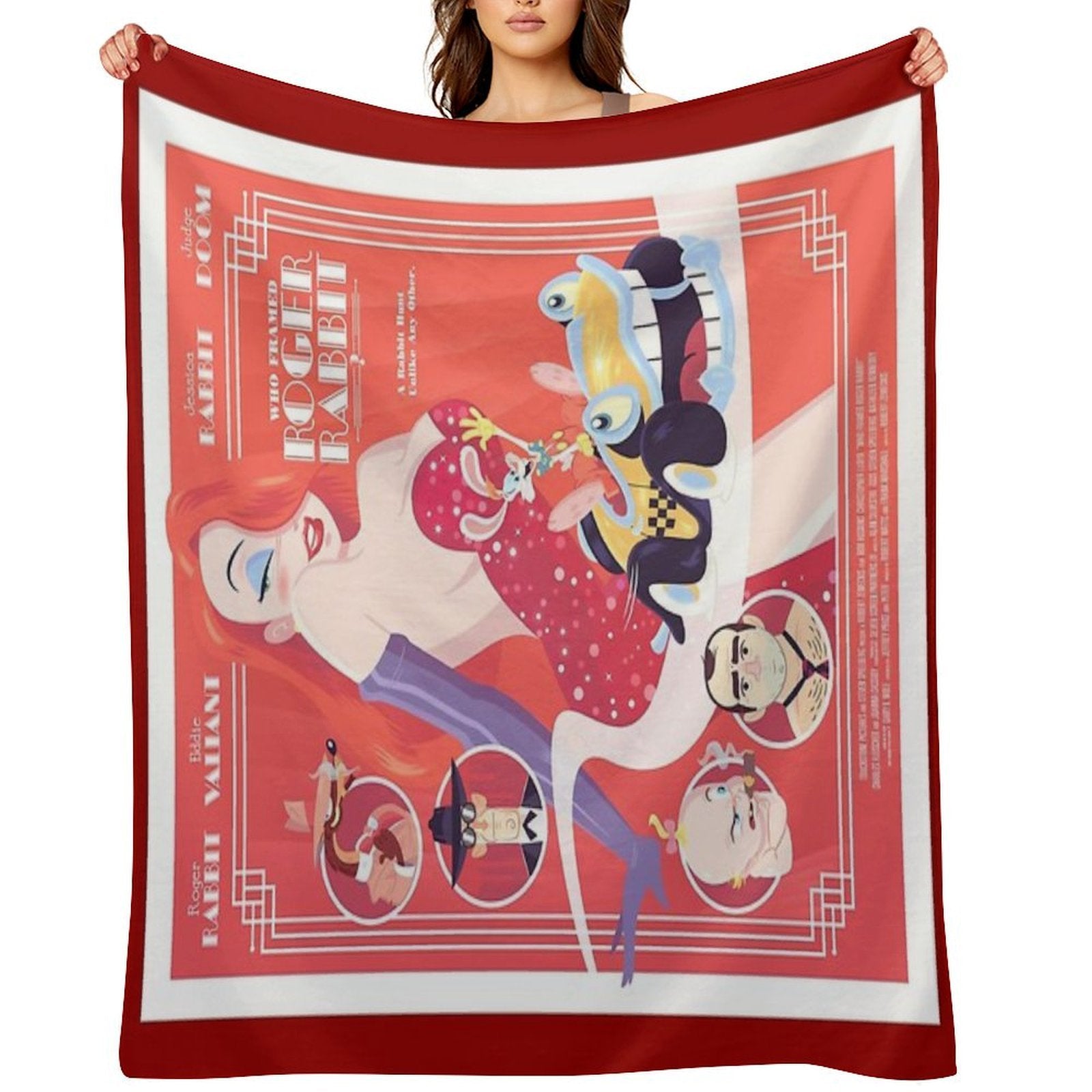 Who Framed Roger Rabbit Comfort Throw Blanket