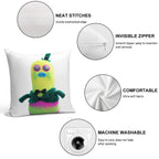 Mr Dinkles Trolls Soft Anti-Pilling Throw Pillow