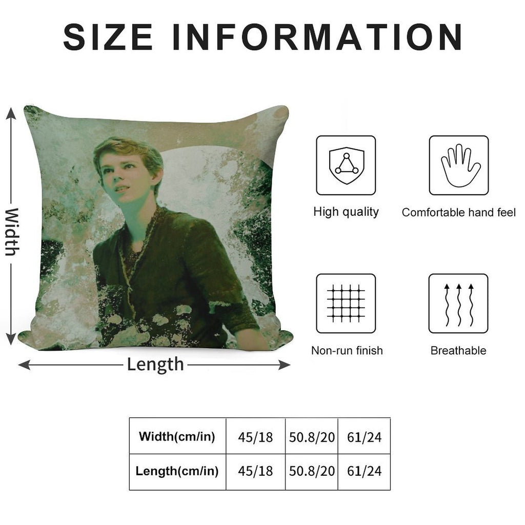 Peter Pan Soft Bedroom Essential Throw Pillow