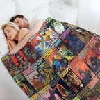 Creepy Versatility Throw Blanket