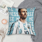 Lionel Messi Soft Gift Ready Throw Pillow