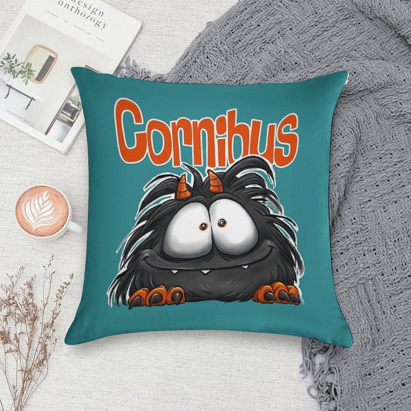 CORNIBUS SUPERSTAR Soft Warmth Comfort Throw Pillow