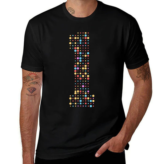 Toddler 1st Birthday Boys Kids Polka Dot Themed 1 Year Old  Graphic-printed T-Shirt