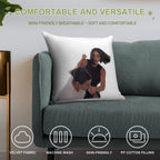 “literally I Will Fuck You Up” Soft Anti-Pilling Throw Pillow