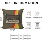 TR-808 Soft Anti-Pilling Throw Pillow