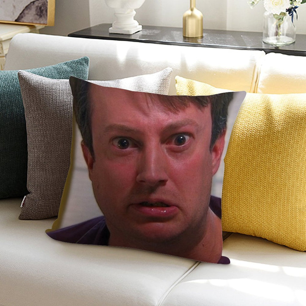 NO TURKEY! Soft Decorative Cover Throw Pillow