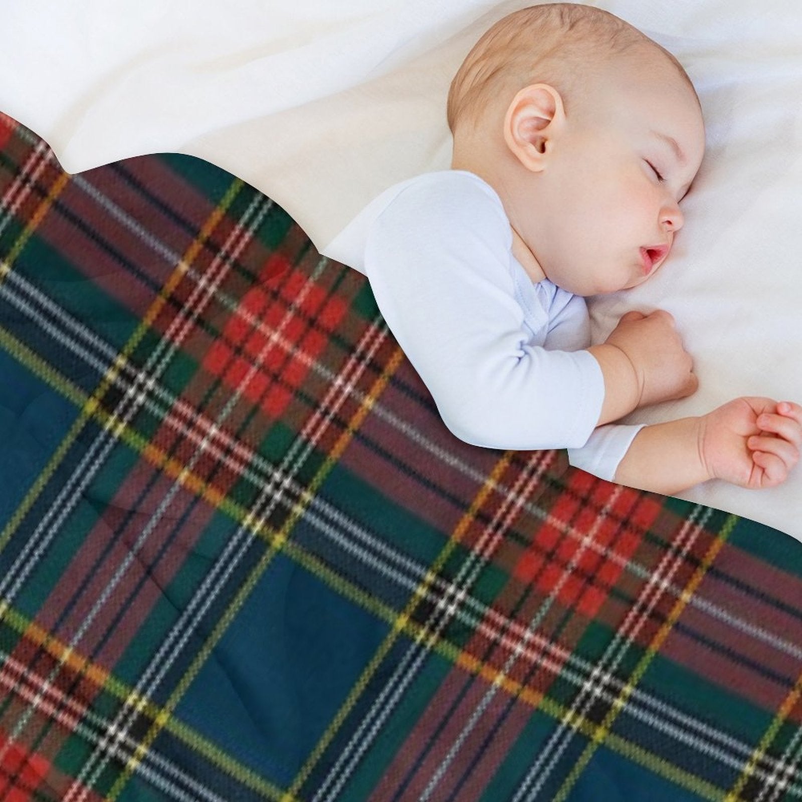 MacBeth Scottish Tartan Velvety-soft Throw Blanket