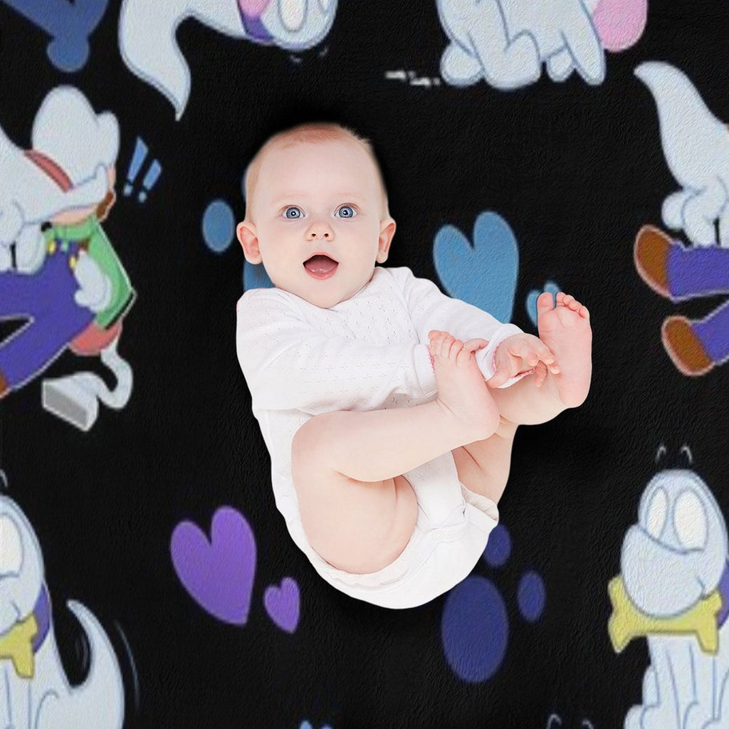 Polterpup Pattern Wrinkle-free Throw Blanket