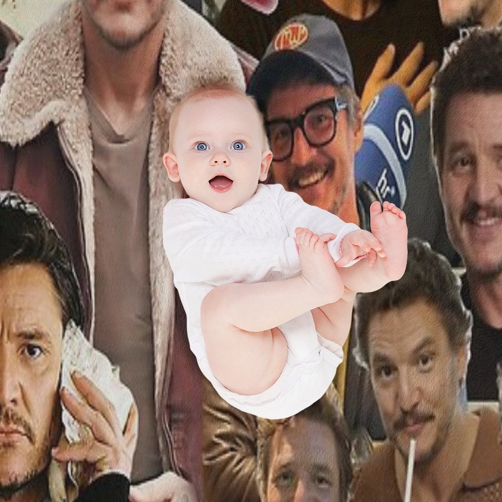 Pedro Pascal Shrink-resistant Throw Blanket