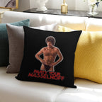 PARTY YOUR HASSELHOFF Soft Ultra-Soft Texture Throw Pillow