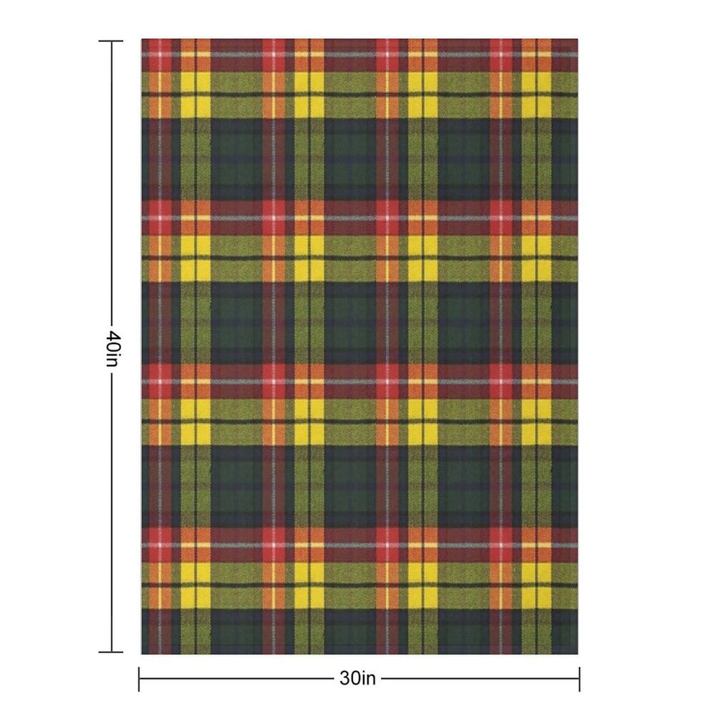 Buchanan M Original Scottish Tartan Anti-pilling Throw Blanket