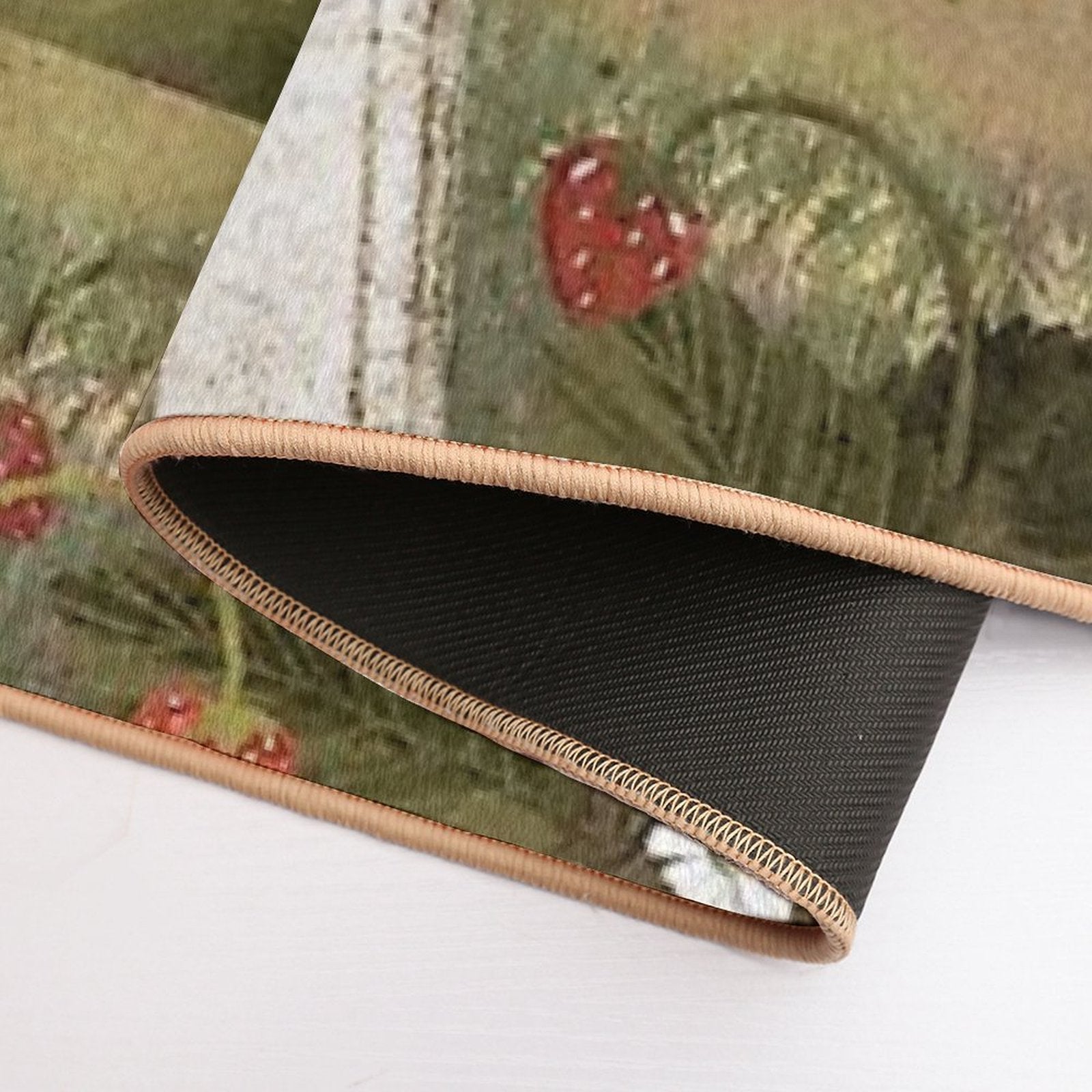 Strawberry Fields Durable Bath Mat