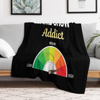 Addict Game Shows TV Show Easy Care Throw Blanket