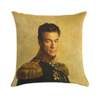 Jean-Claude Van Damme - Replaceface Soft Ultra-Soft Texture Throw Pillow