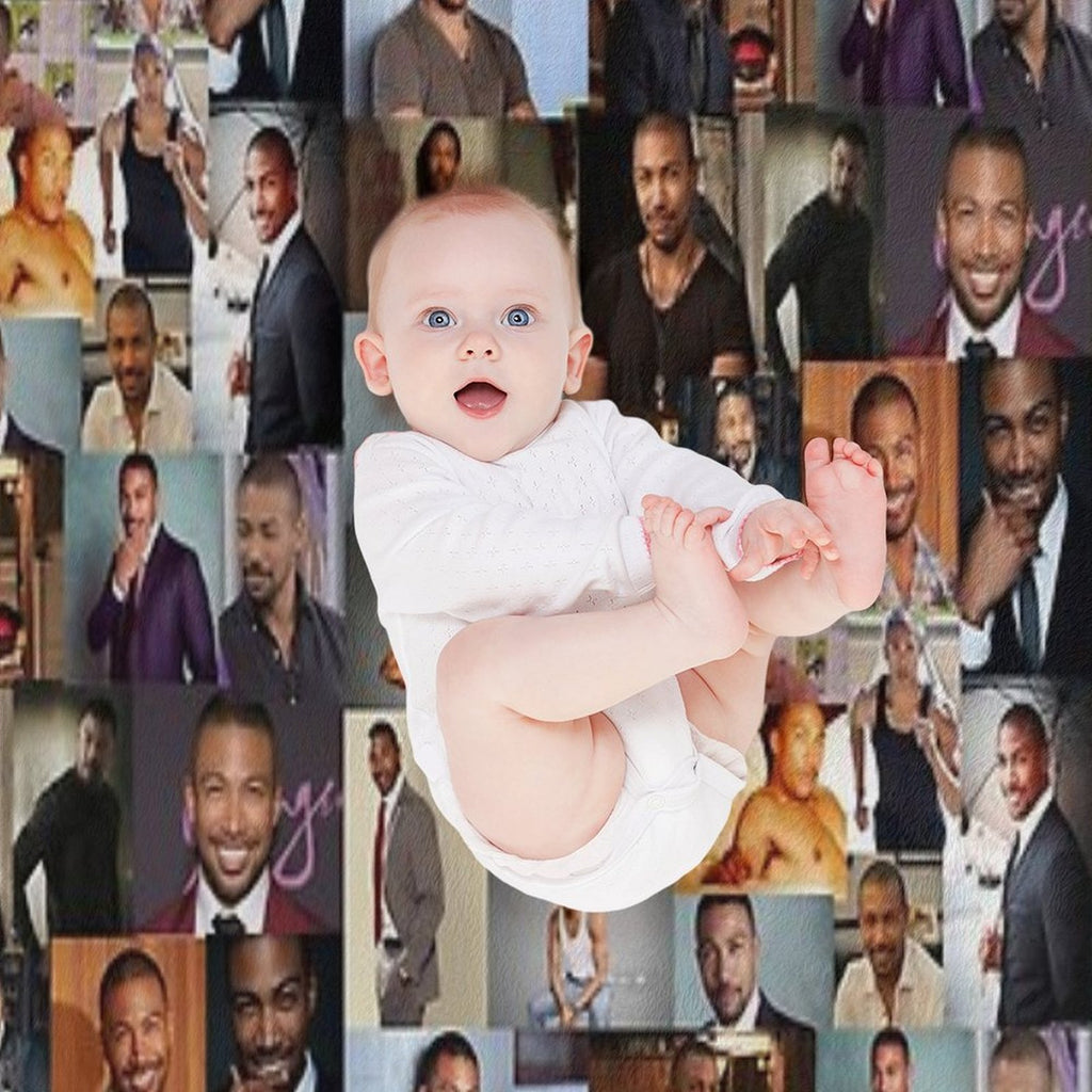 Charles Michael Davis Anti-pilling Throw Blanket