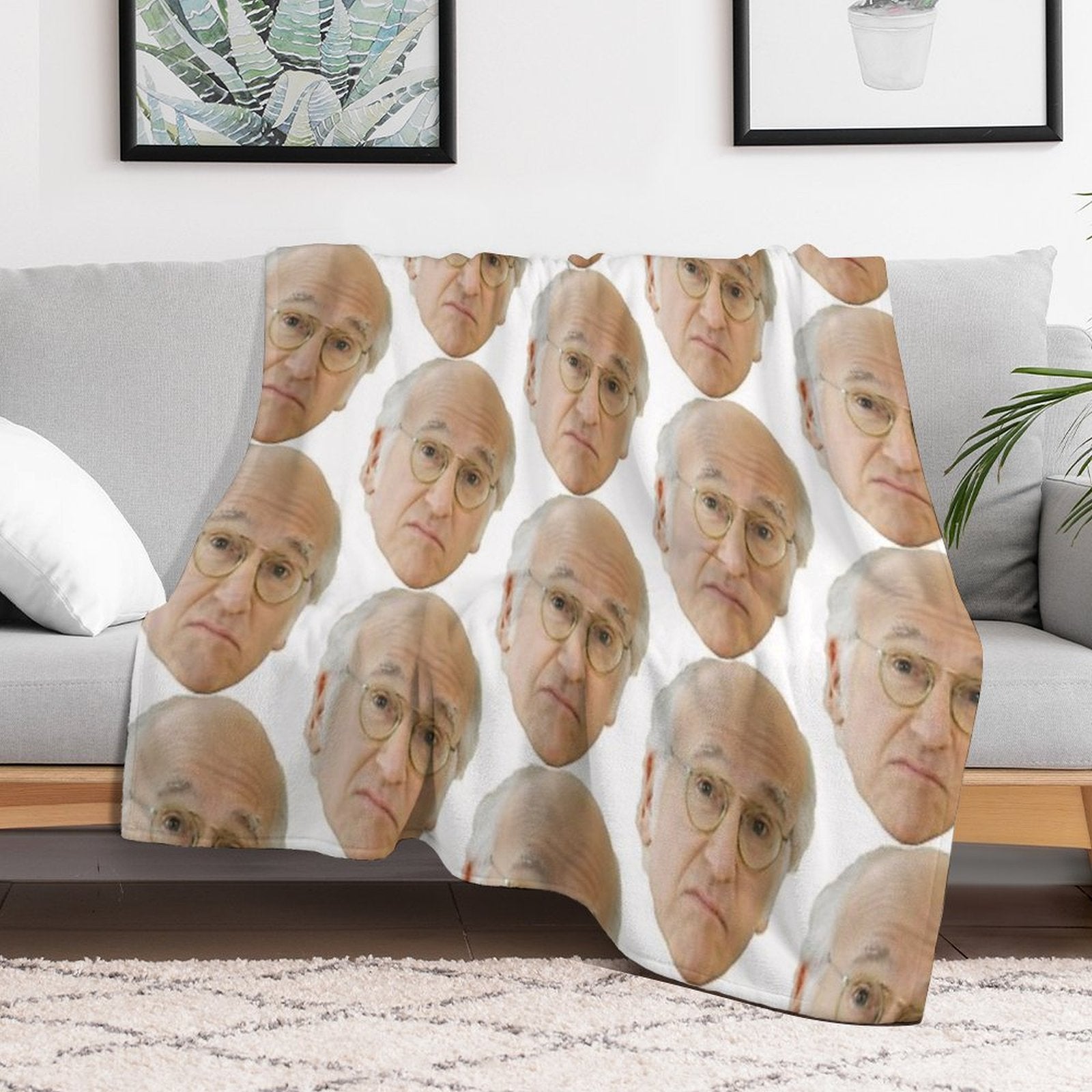 LARRY Comfort Throw Blanket