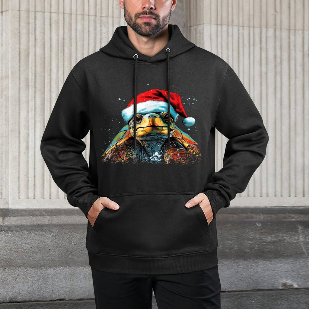 Tortoise Christmas Animal Lovers Men Women Kids Gift Xmas Moisture-Wicking Hoodie