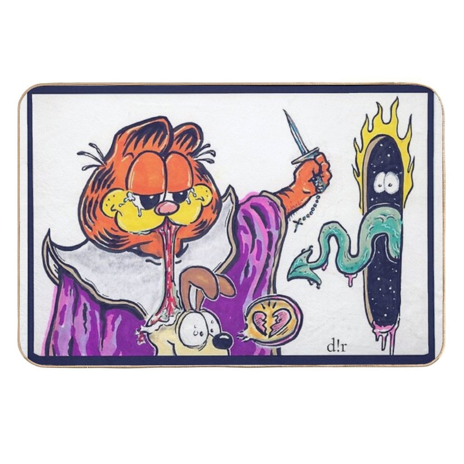 Garfield Resurrection  Versatile Bath Mat