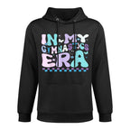 Groovy In My Gymnastics Era Tumbling Cartwheel Gymnastics Medium-Weight Fabric Hoodie