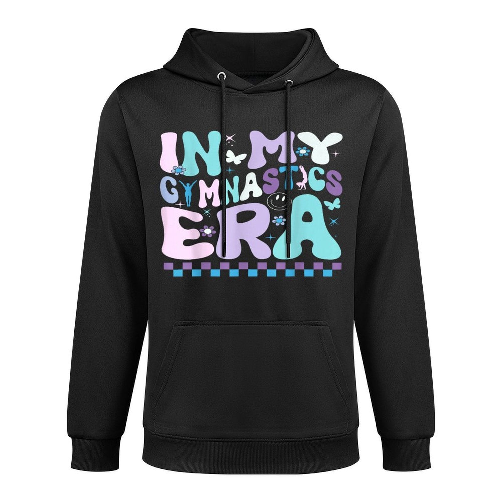 Groovy In My Gymnastics Era Tumbling Cartwheel Gymnastics Medium-Weight Fabric Hoodie