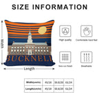 Bucknell Sunset Soft Washable Throw Pillow