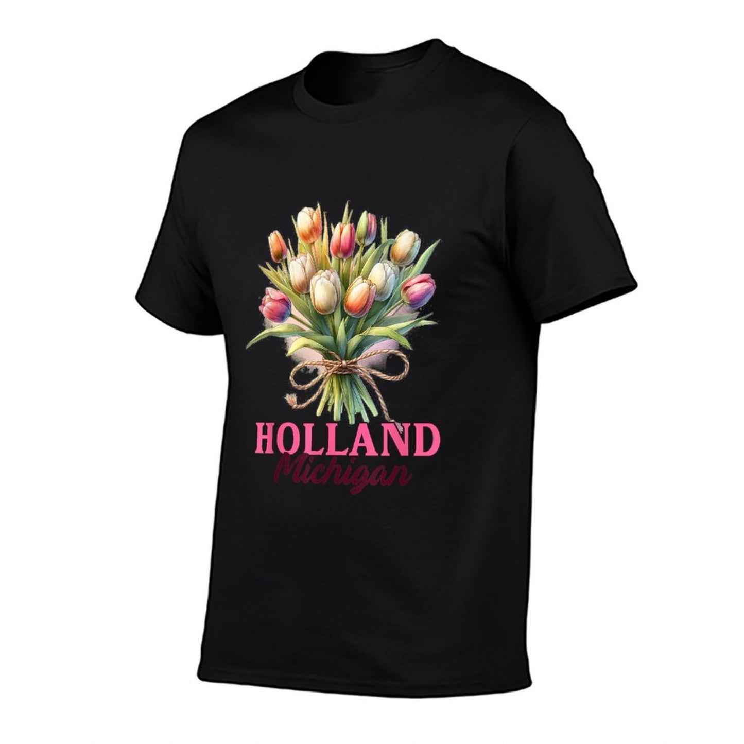 Tulips Tulip Flower Holland Michigan Netherlands Botanical  Durable T-Shirt