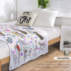 I Love Rats Velvety-soft Throw Blanket