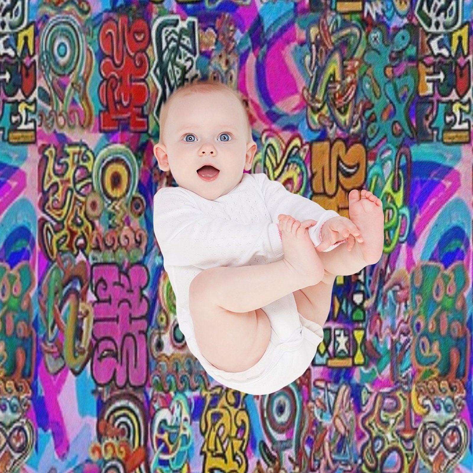 Graffiti 21 Tapiz 14 Premium Throw Blanket