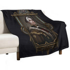 Solus Zos Galvus Framed Portrait Velvety-soft Throw Blanket