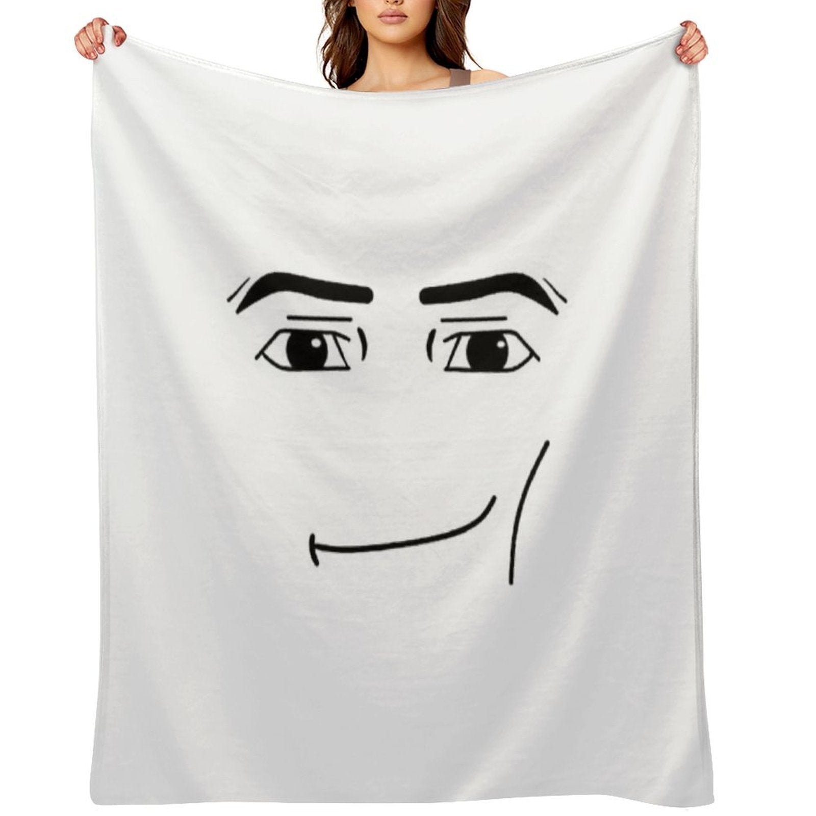 Rob Man Face Lightweight Throw Blanket