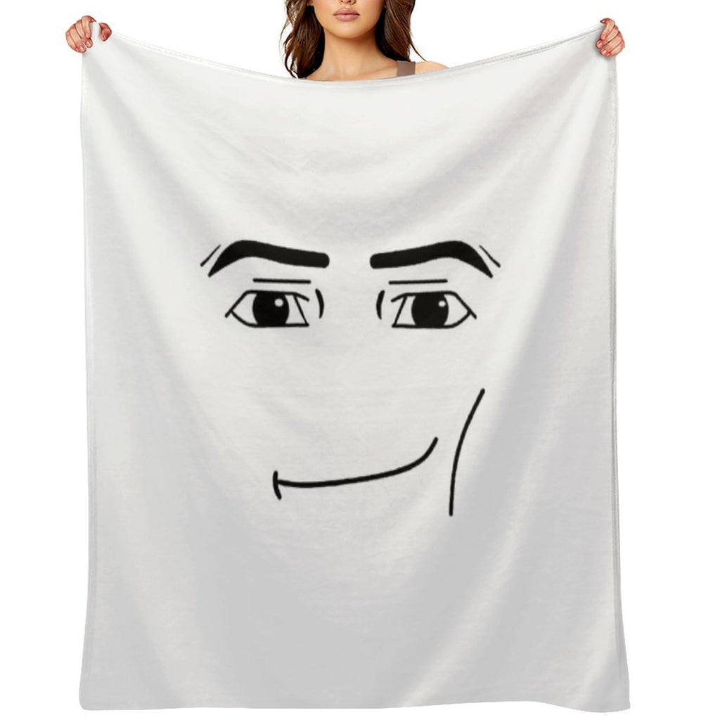 Rob Man Face Lightweight Throw Blanket