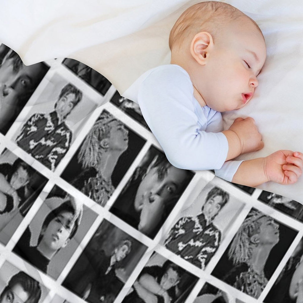 RM Collage Velvety-soft Throw Blanket