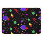 Rainbow Arcade Carpet  Rapid-Drying Bath Mat