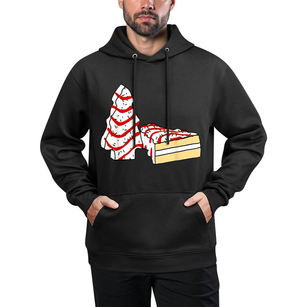 Family Xmas Outfit Cake Lovers Christmas Tree Easy Care Hoodie
