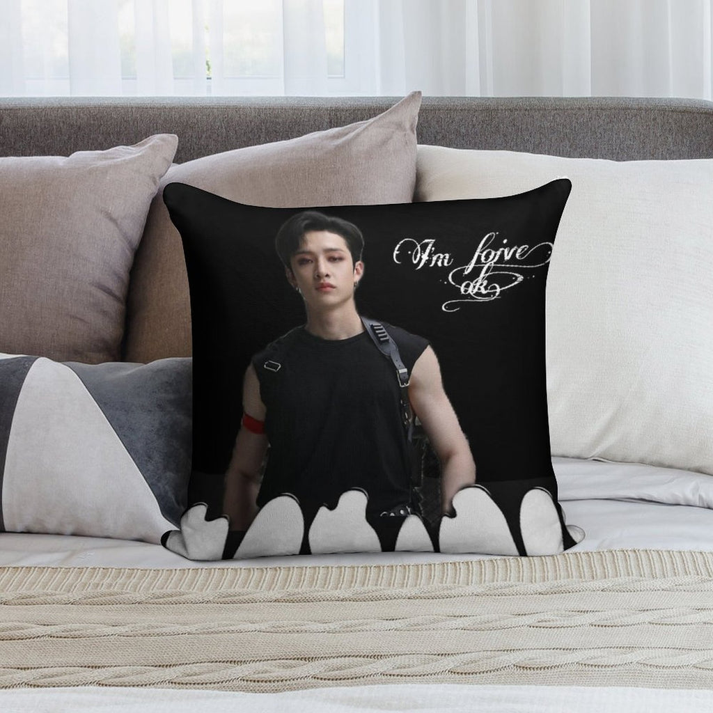 Bangchan  I'm Foive Soft Durable Construction Throw Pillow