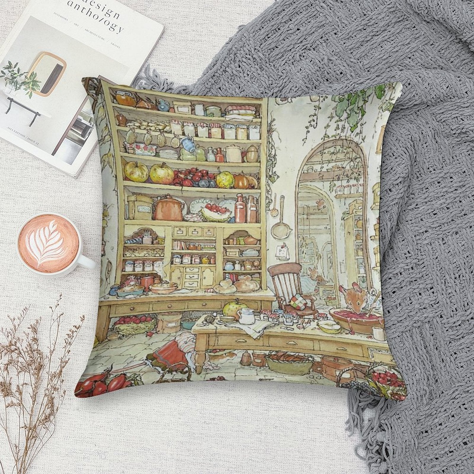The Palace Kitchen Soft Style Accent Throw Pillow