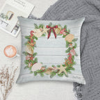 Coastal Christmas D Soft Easy Maintenance Throw Pillow